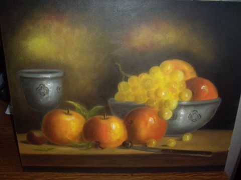 NATURE MORTE A L'ETAN